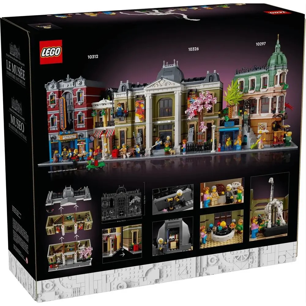 LEGO Natural History Museum 10326 100% COMPLETE w/Minifigs Box & Instructions!!